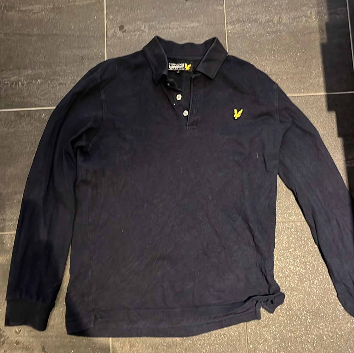 Lyle and scoot långärmad piké