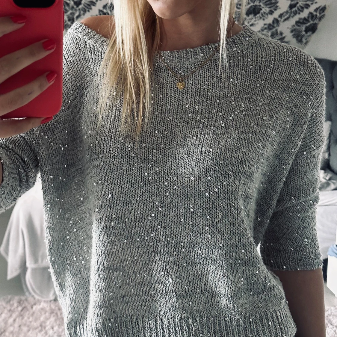 Trekvartsärmad tröja - 90