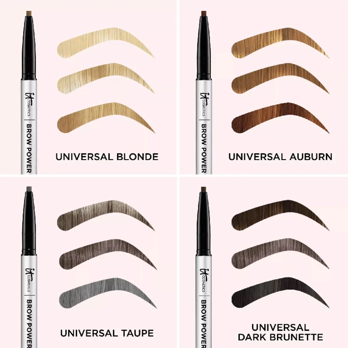 It Cosmetics Brow Power Pencil Universal Auburn  - 90