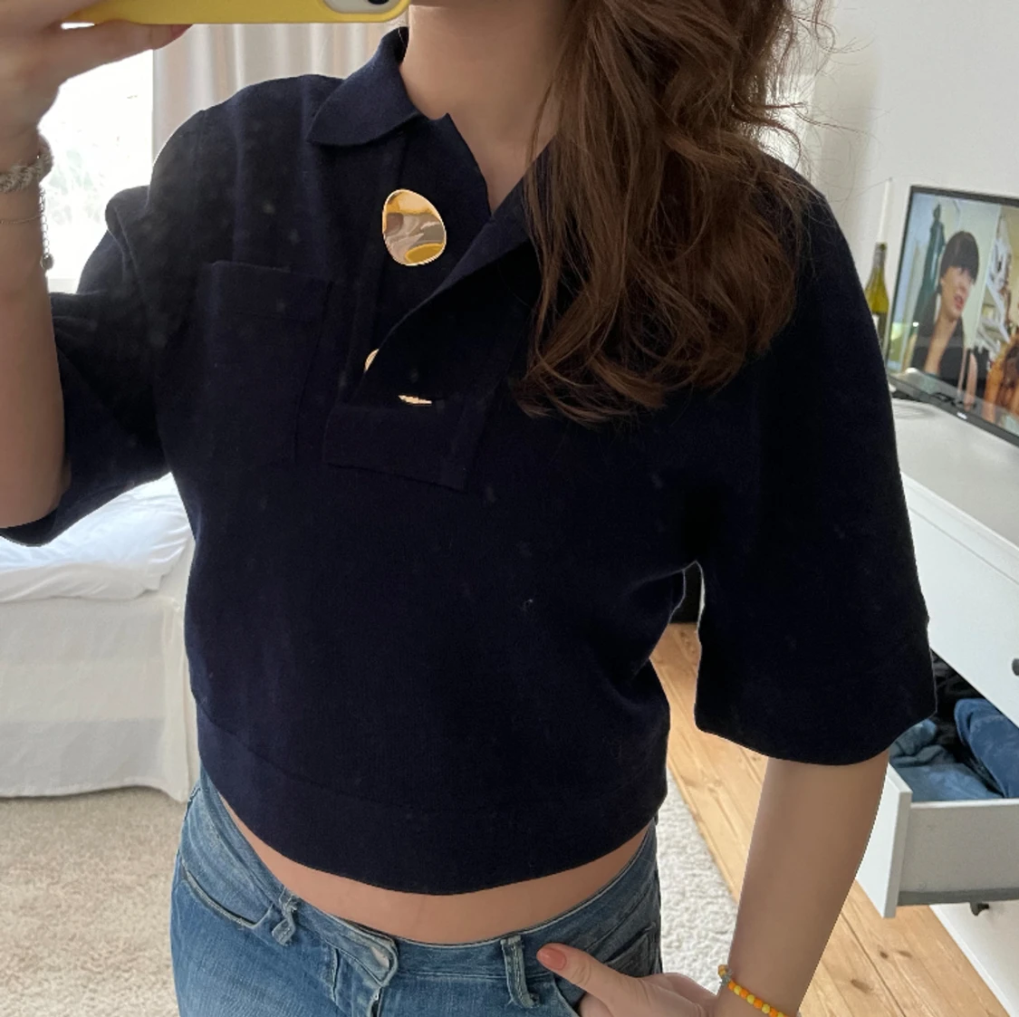 Stickad tröja  - 90