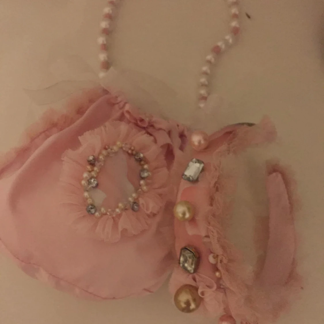 Junona exklusiv romantisk tyll klänning cape skärp diadem väska bröllop kalas dop - 91