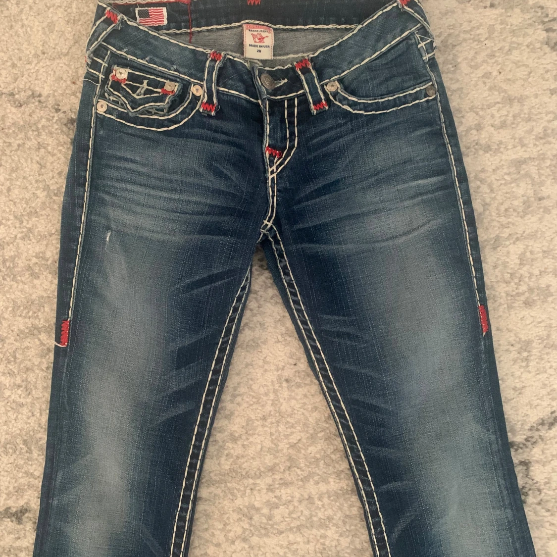 True Religion jeans med kontrastsömmar - 3