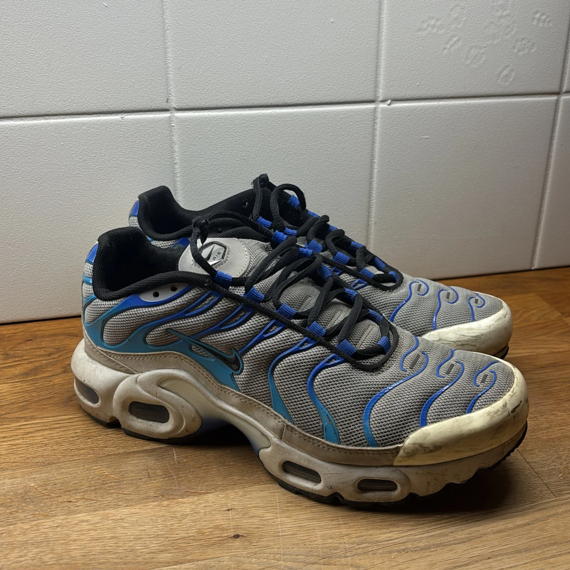 Nike Air Max Plus grå/blå sneakers - 1