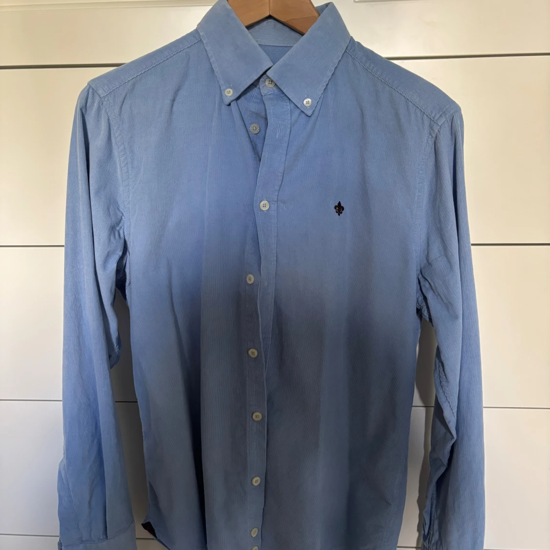 Ljusblå manchesterskjorta från Morris