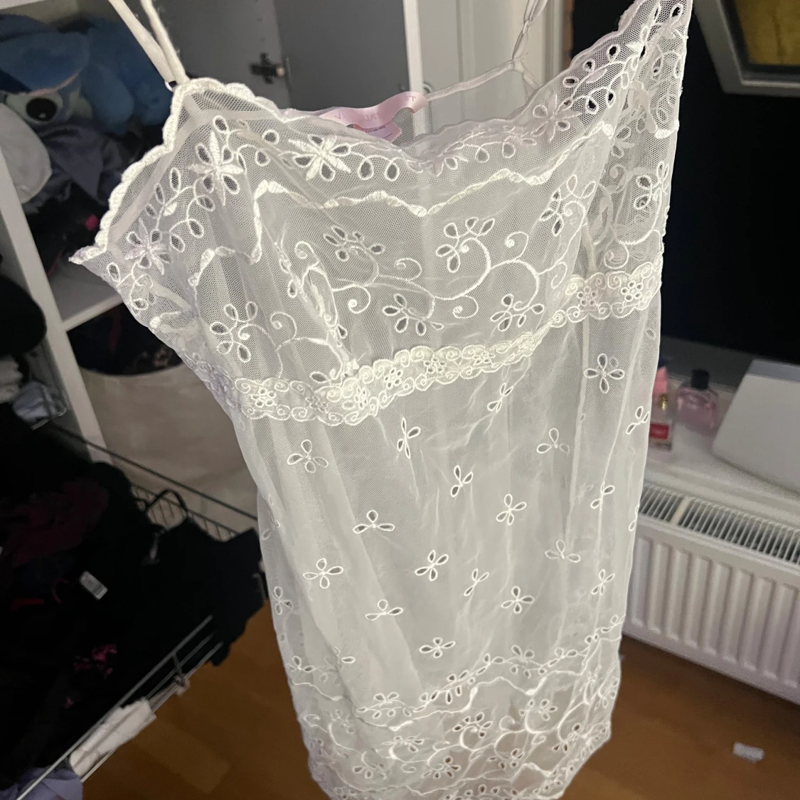 Vit spetsklänning från Victoria's Secret