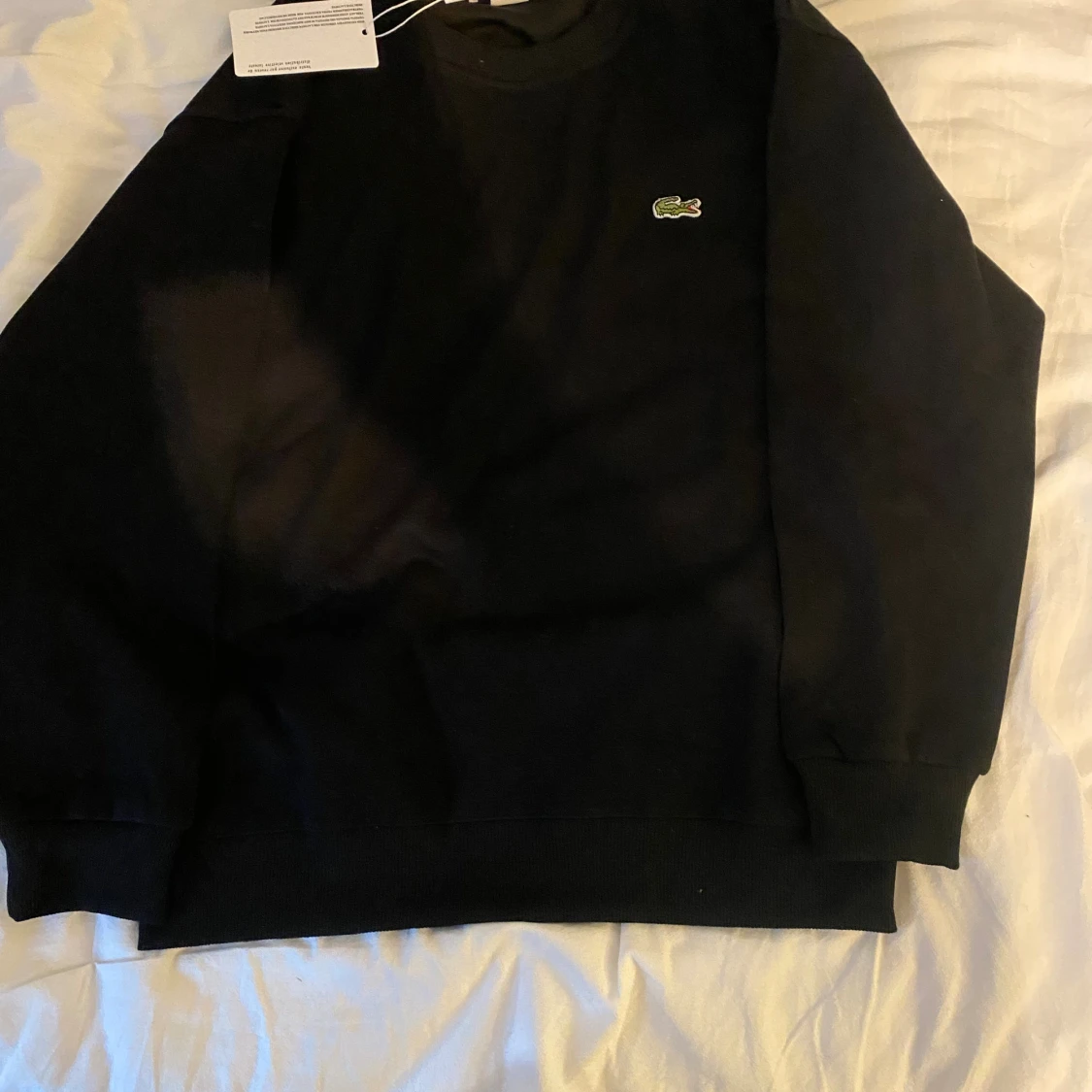 Svart sweatshirt från Lacoste - 1