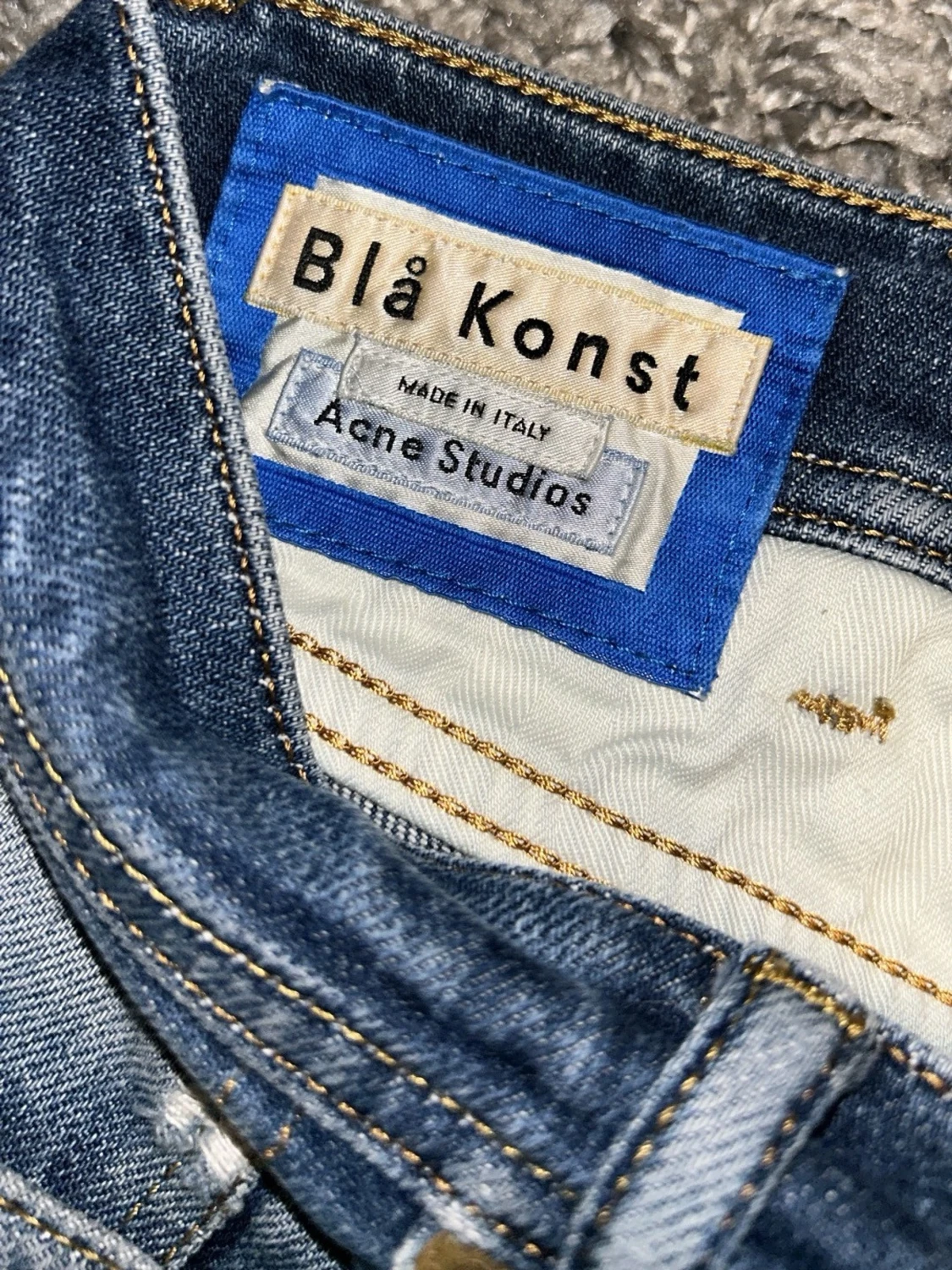 Acne Studios Blå Konst jeans - 2