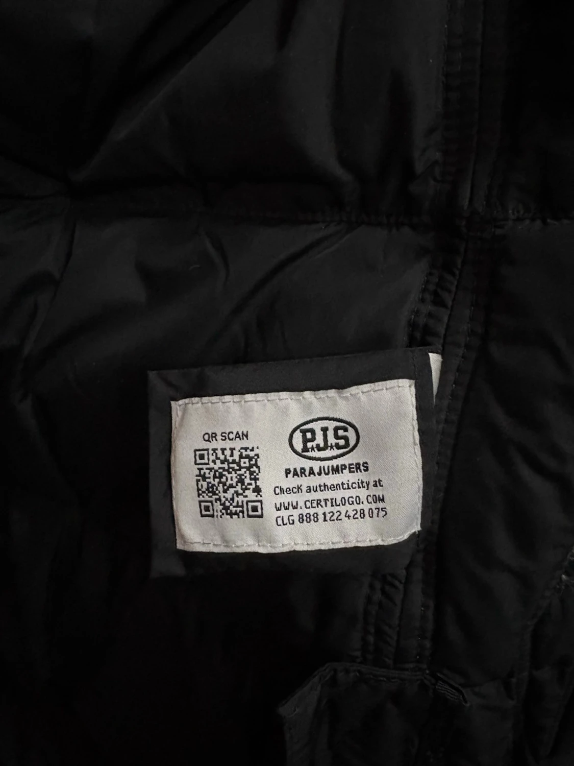 Svart Parajumpers Long Bear  - 6