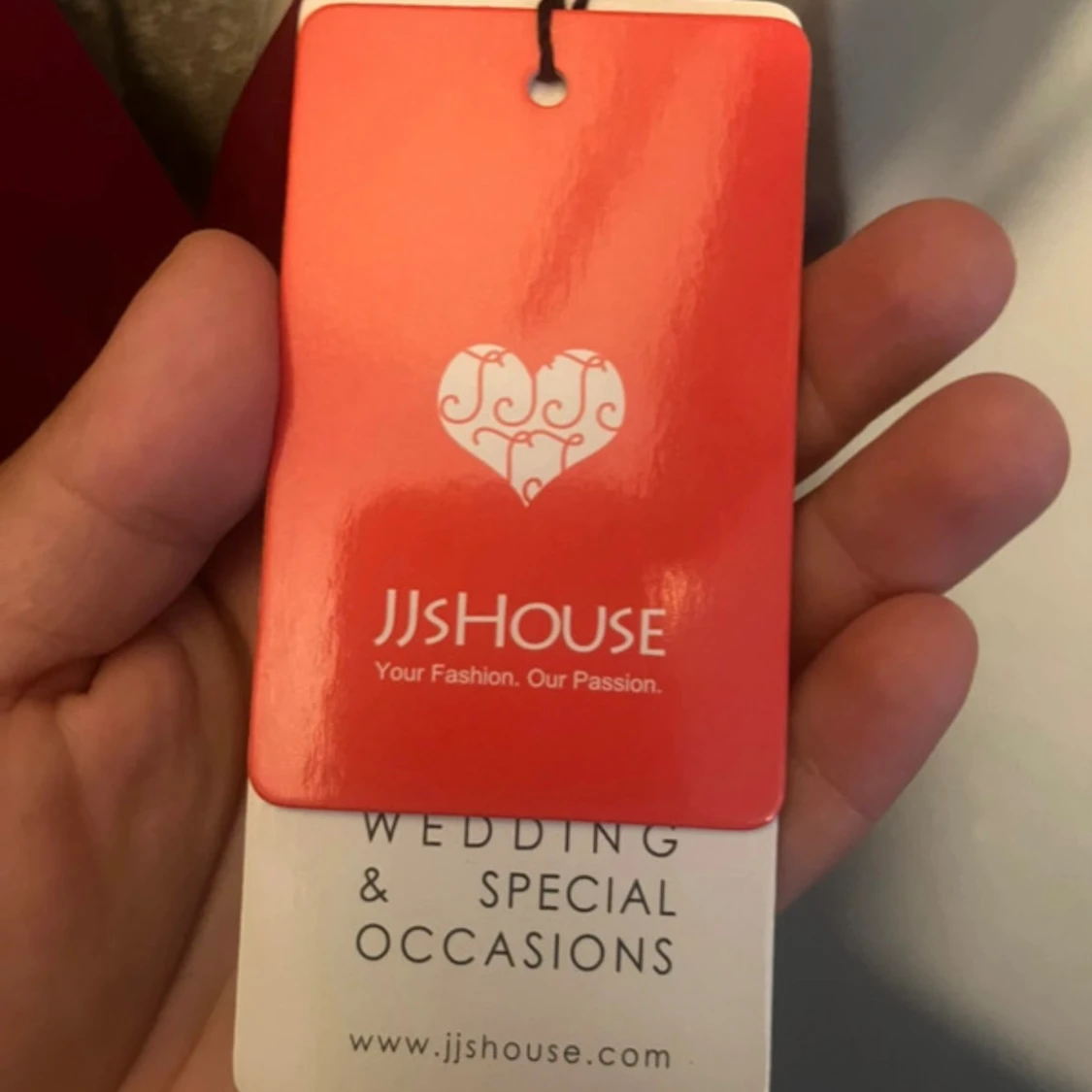 Vinröd långklänning från JJ's House - 2