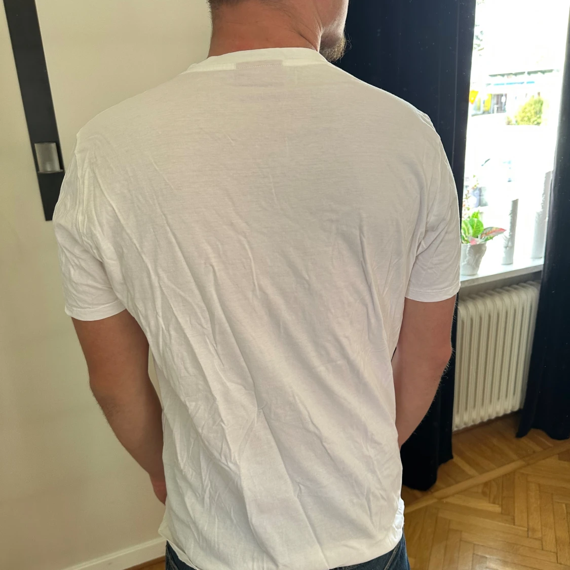 Vit Hugo Boss t-shirt med tryck - 2