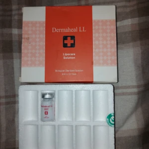 Dermaheal LL fettinjektion 1 ampull - Dermaheal LL är en fettlösande injektionsvätska som är utformad för att minska celluliter, eliminera fettavlagringar och förbättra hudens elasticitet.  Används på kliniker.  Har en ampull kvar av mitt lager.  300kr