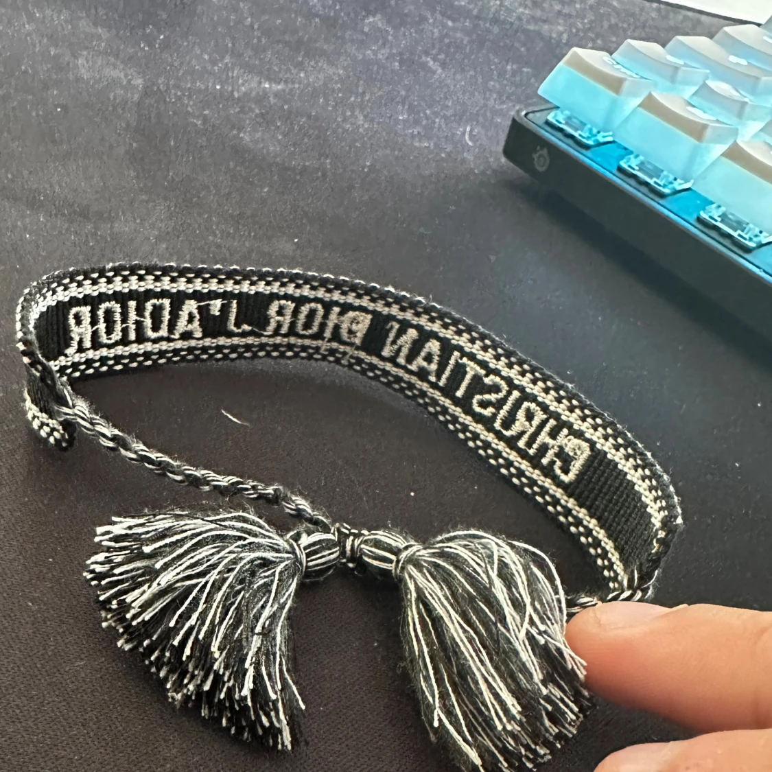 Christian Dior J'Adior armband svart/vitt - 1