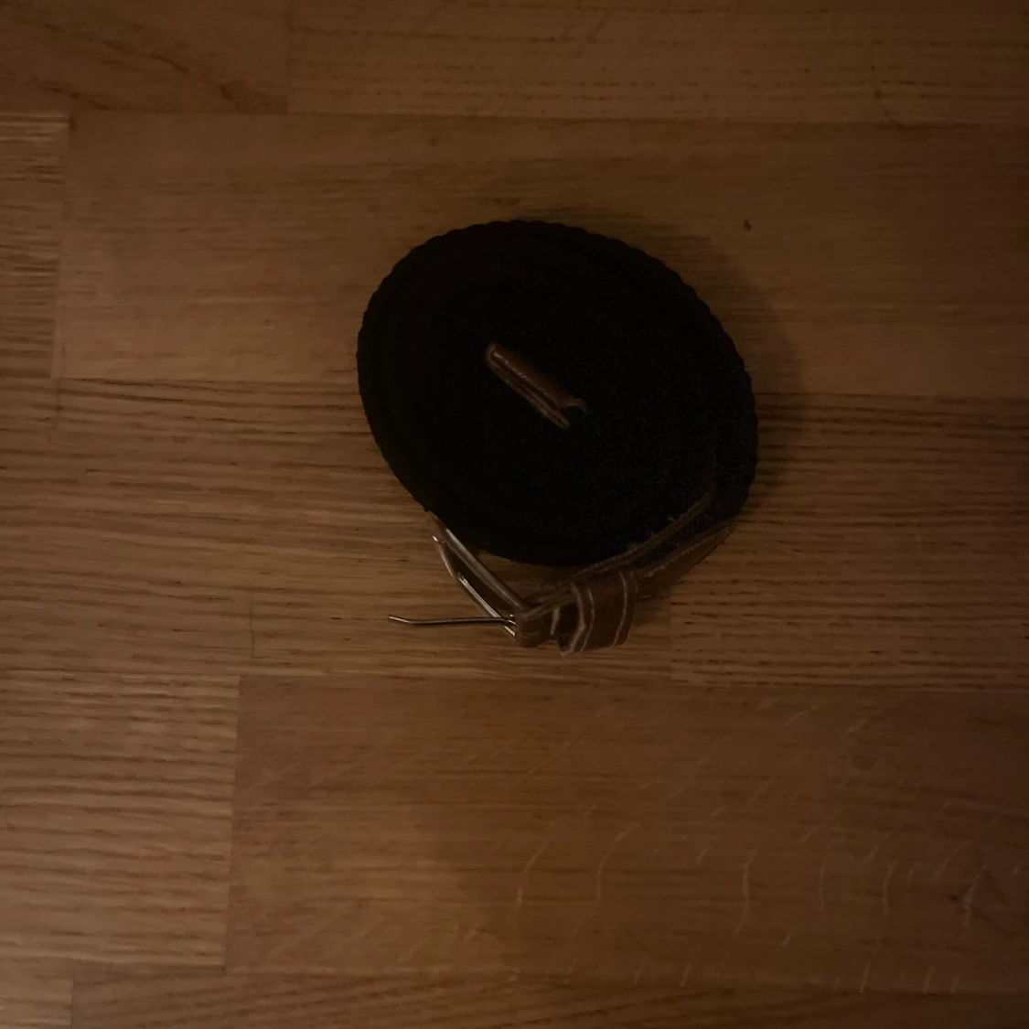 Flätat bälte Svart - 1