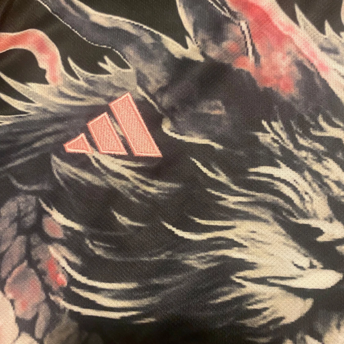 Japan Adidas fotbollströja drake S - 2