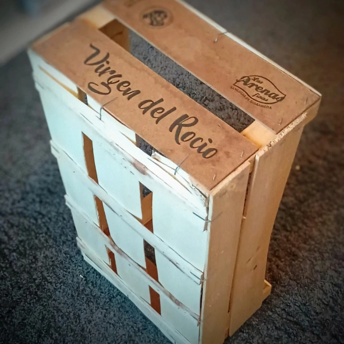 Snygg vintage låda i trä. - 2