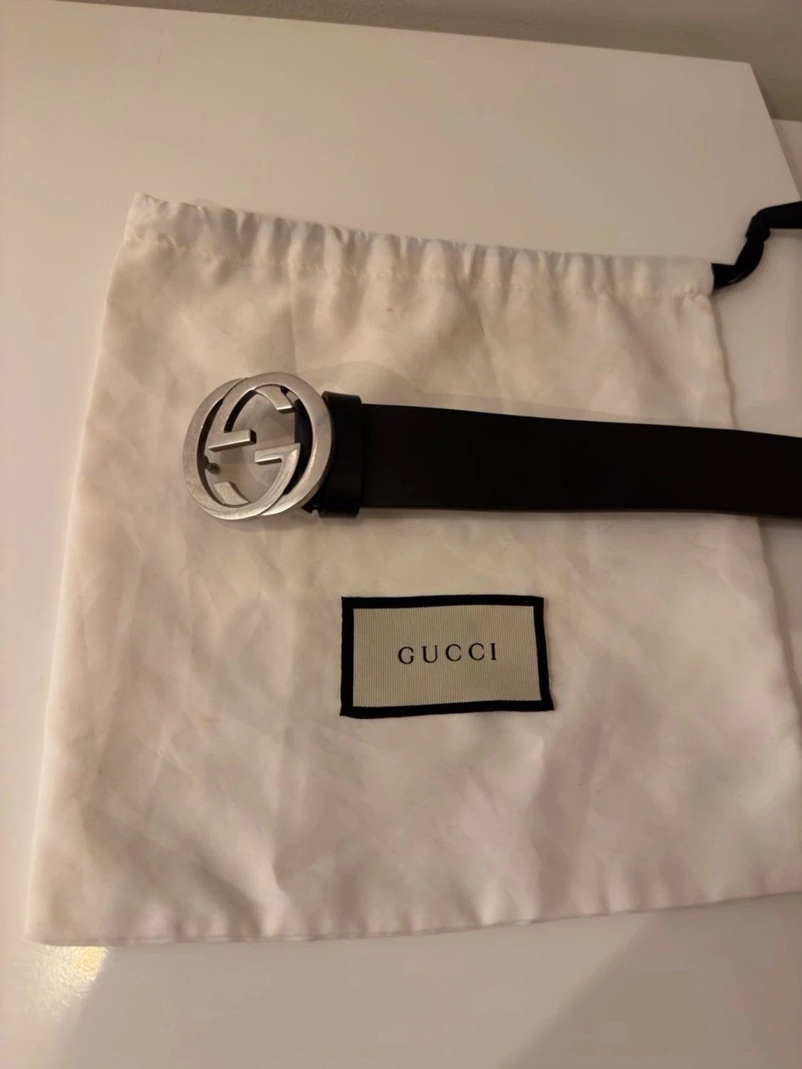Svart Gucci bälte - 2