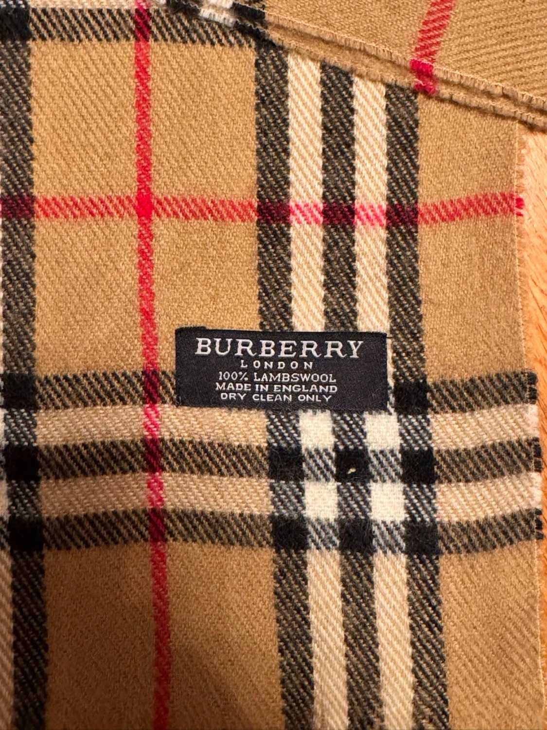 Beige Burberry halsduk - 1
