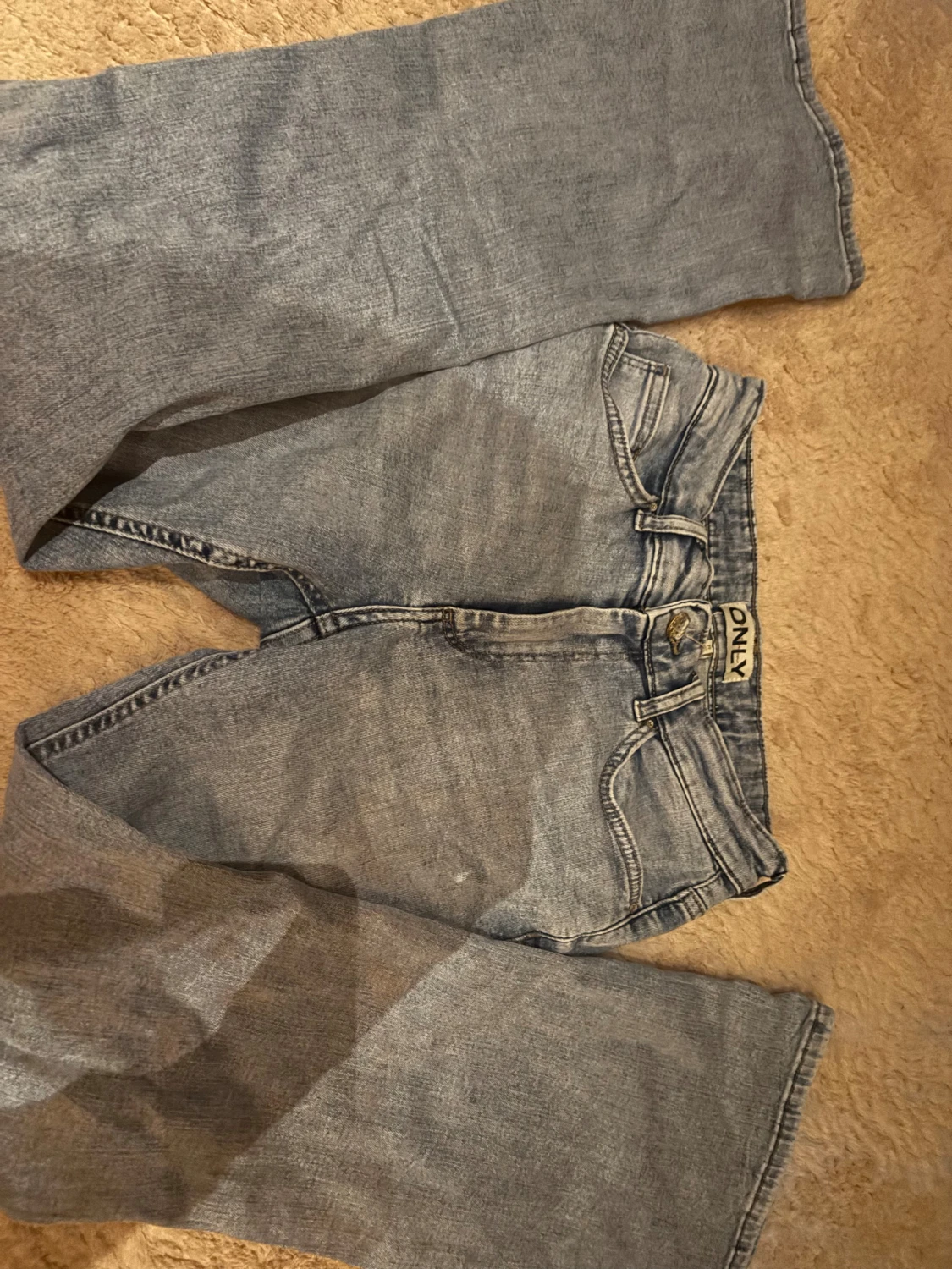 Ljusblå bootcut/flared jeans från Only - 4