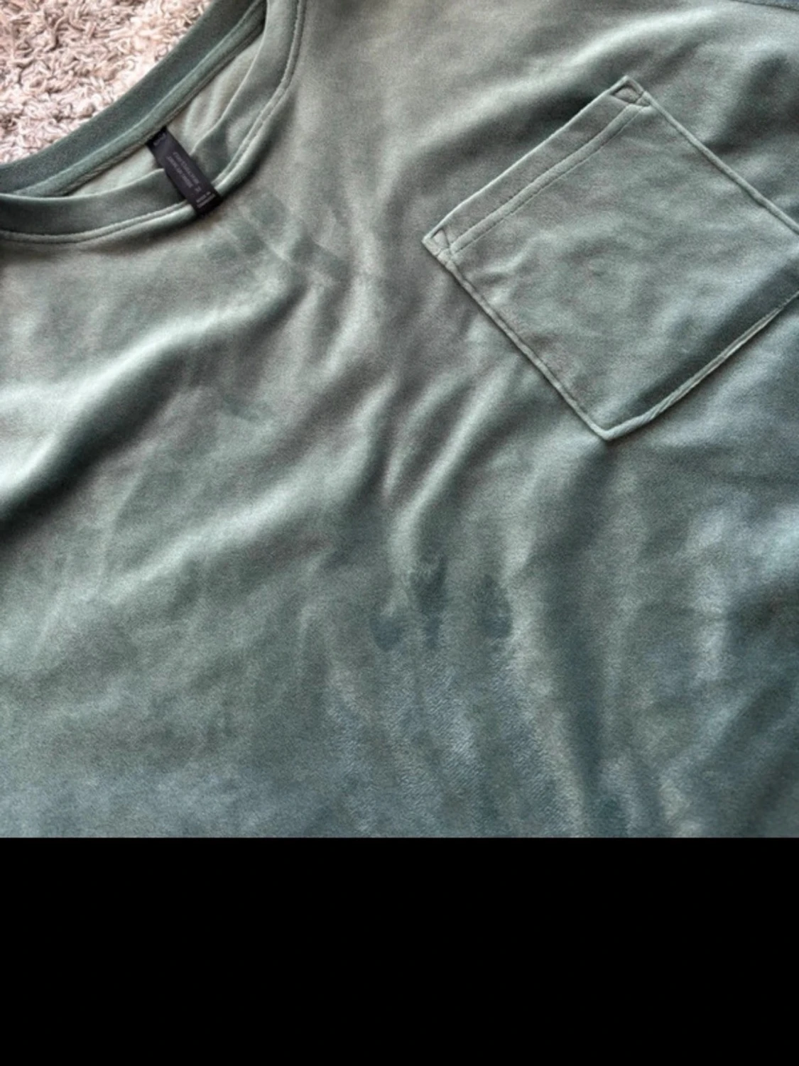 Grön croppad t-shirt från Brandy Melville - 1