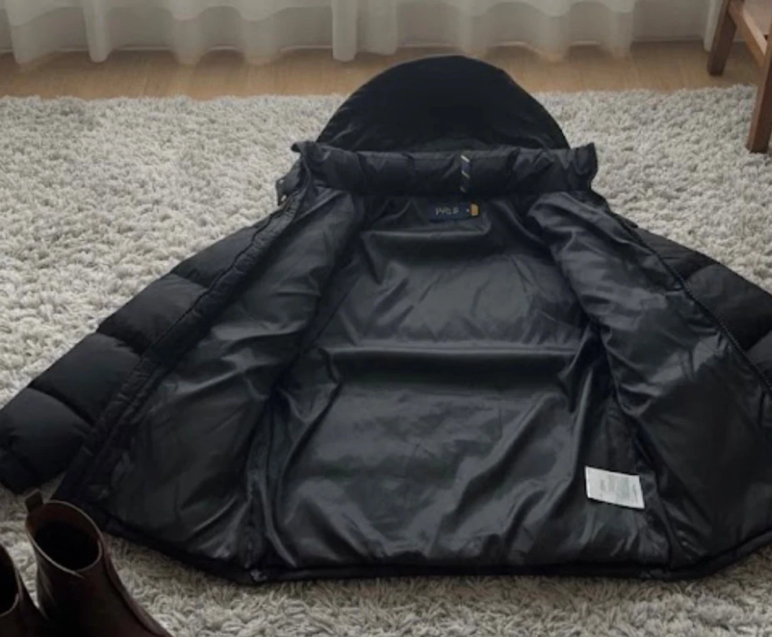 Svart pufferjacka från Polo Ralph Lauren - 1