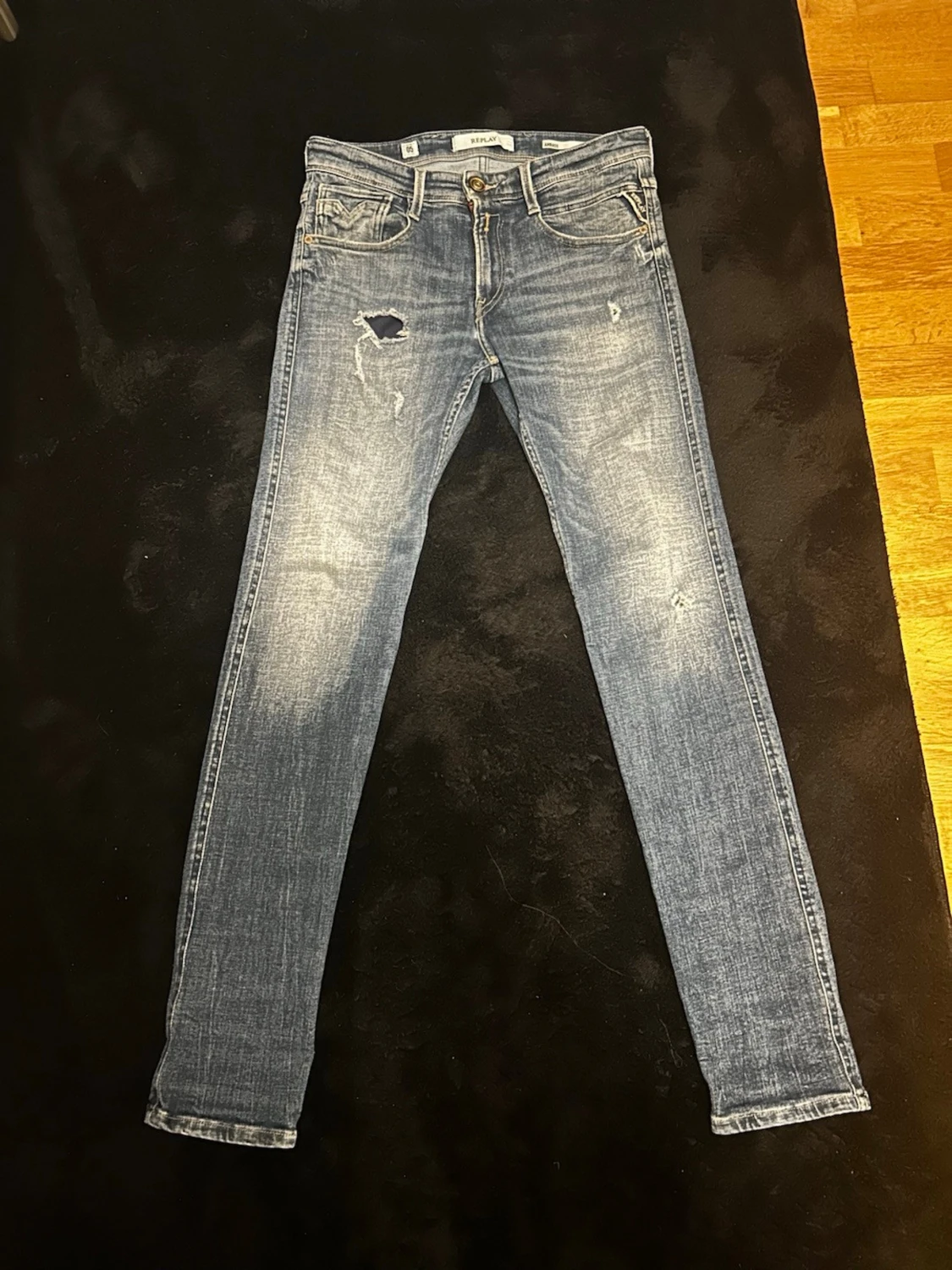 Replay Anbass blå skinny jeans - 2