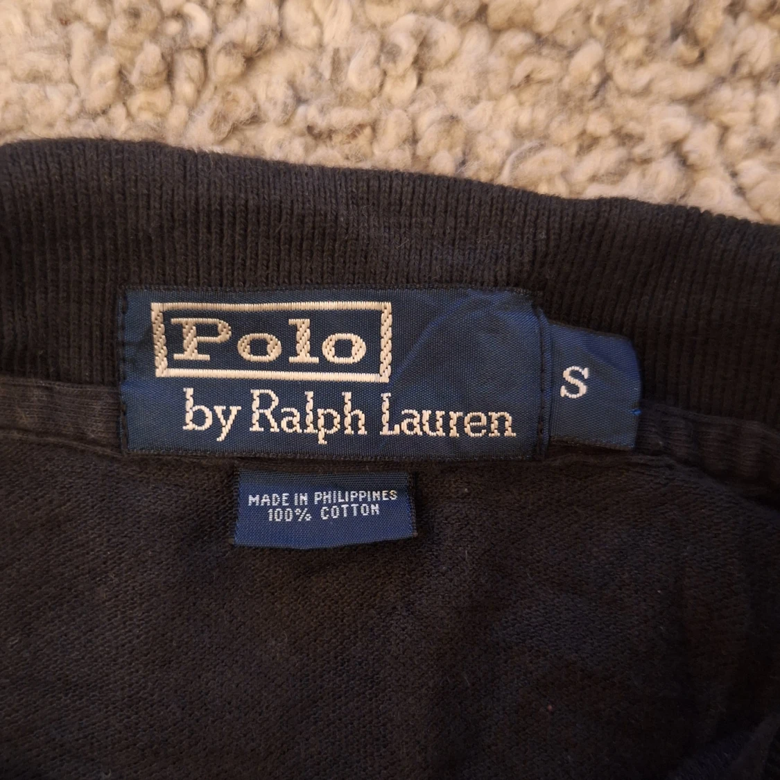 Svart Polo Ralph Lauren pikétröja  - 4