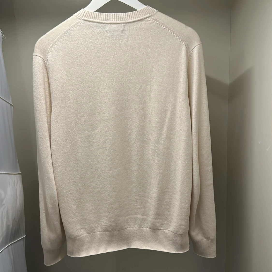 Beige stickad tröja Massimo Dutti - 1