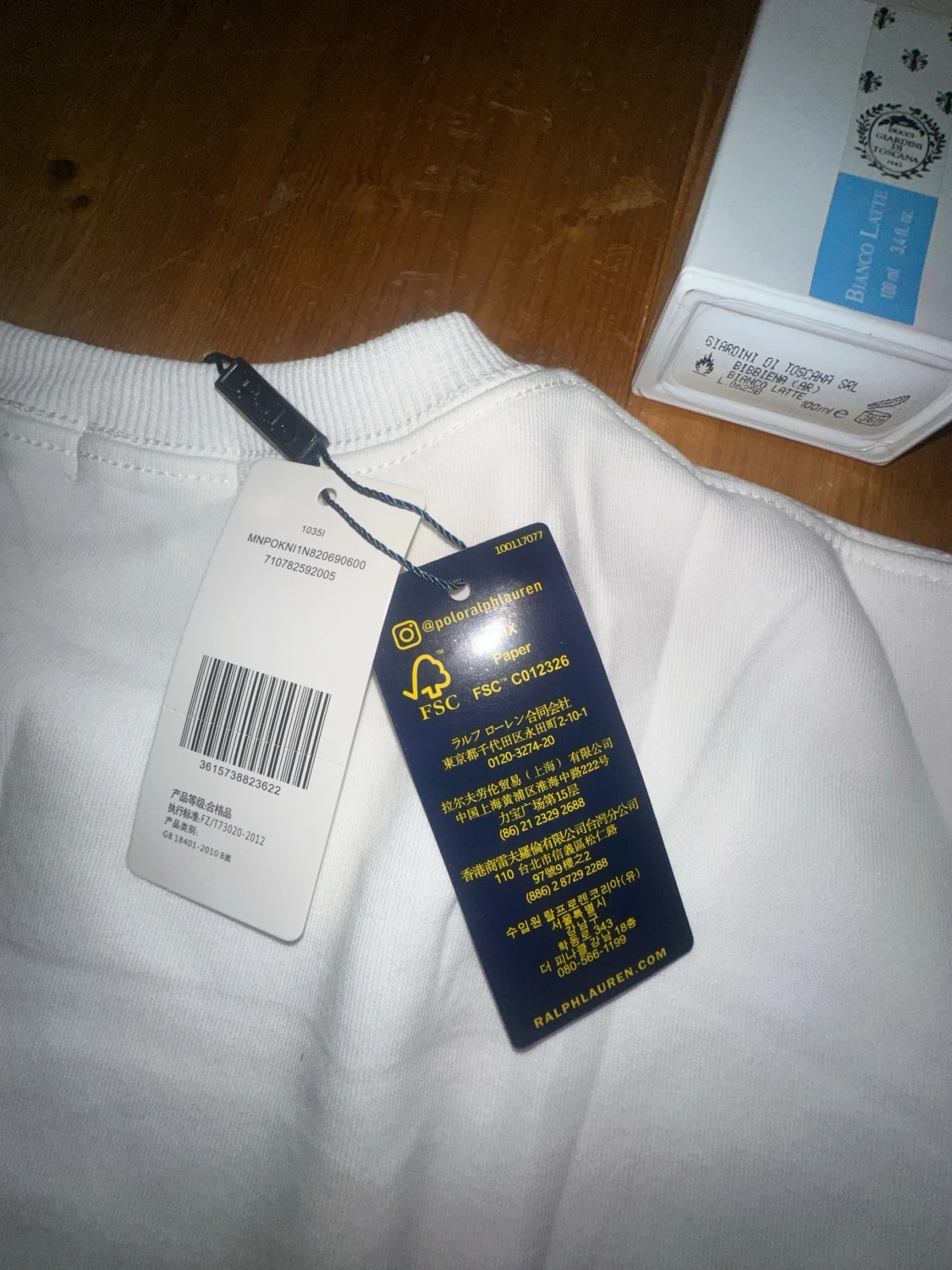 Vit sweatshirt från Polo Ralph Lauren - 5