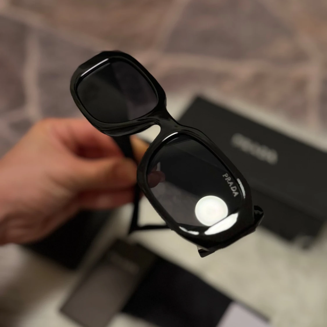 Svarta solglasögon från Prada - 3