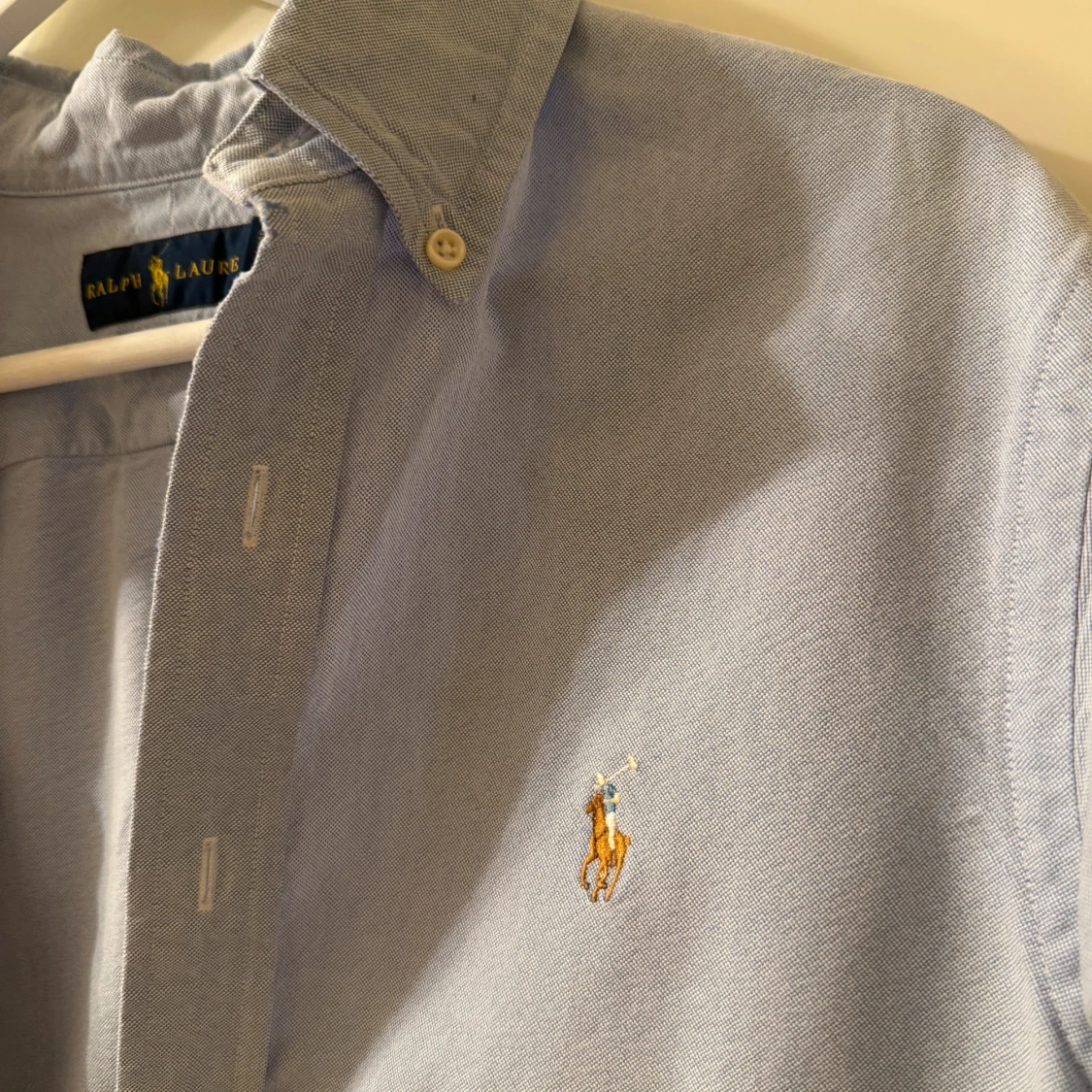 Ljusblå skjorta från Ralph Lauren i storlek M - 4