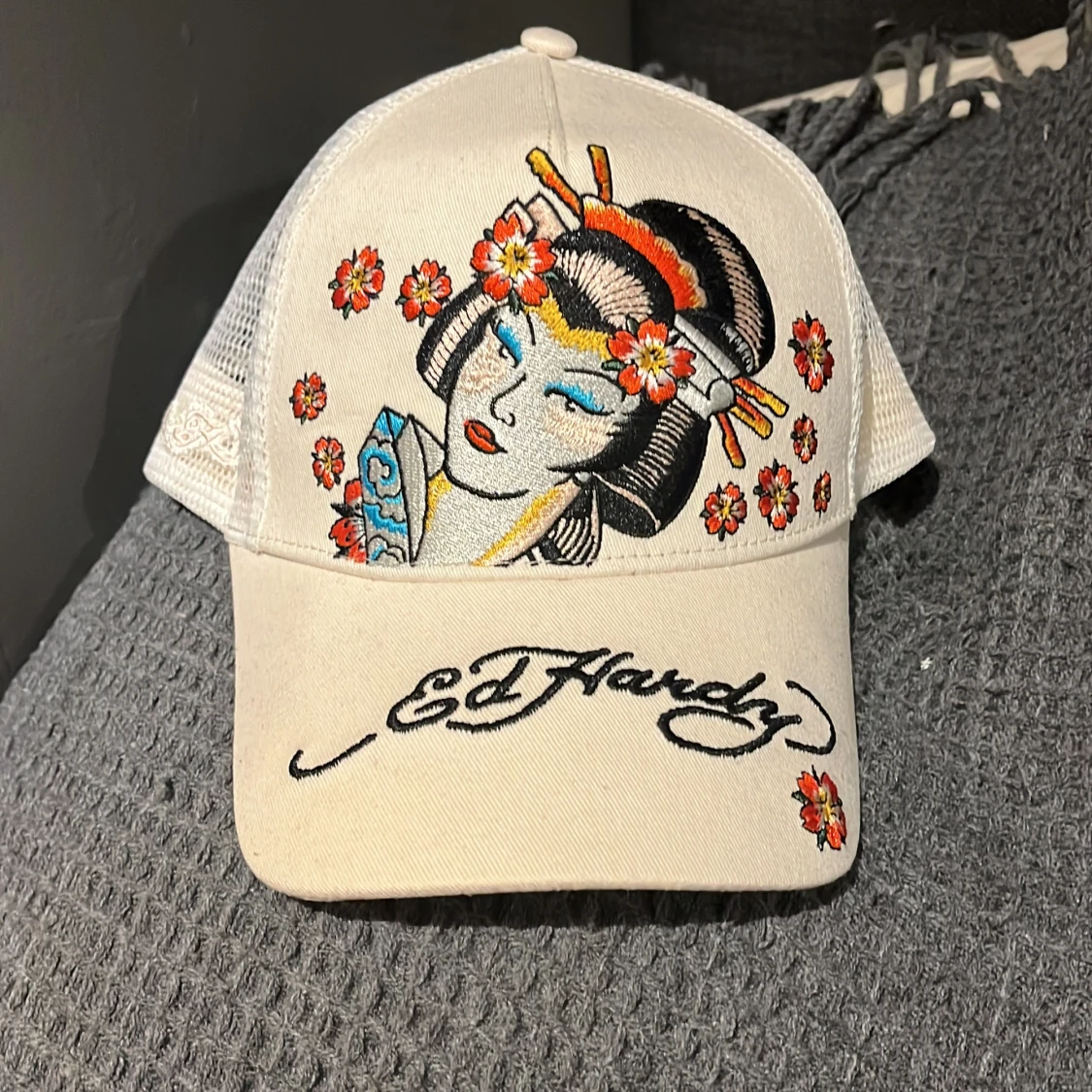 Ed Hardy geisha keps