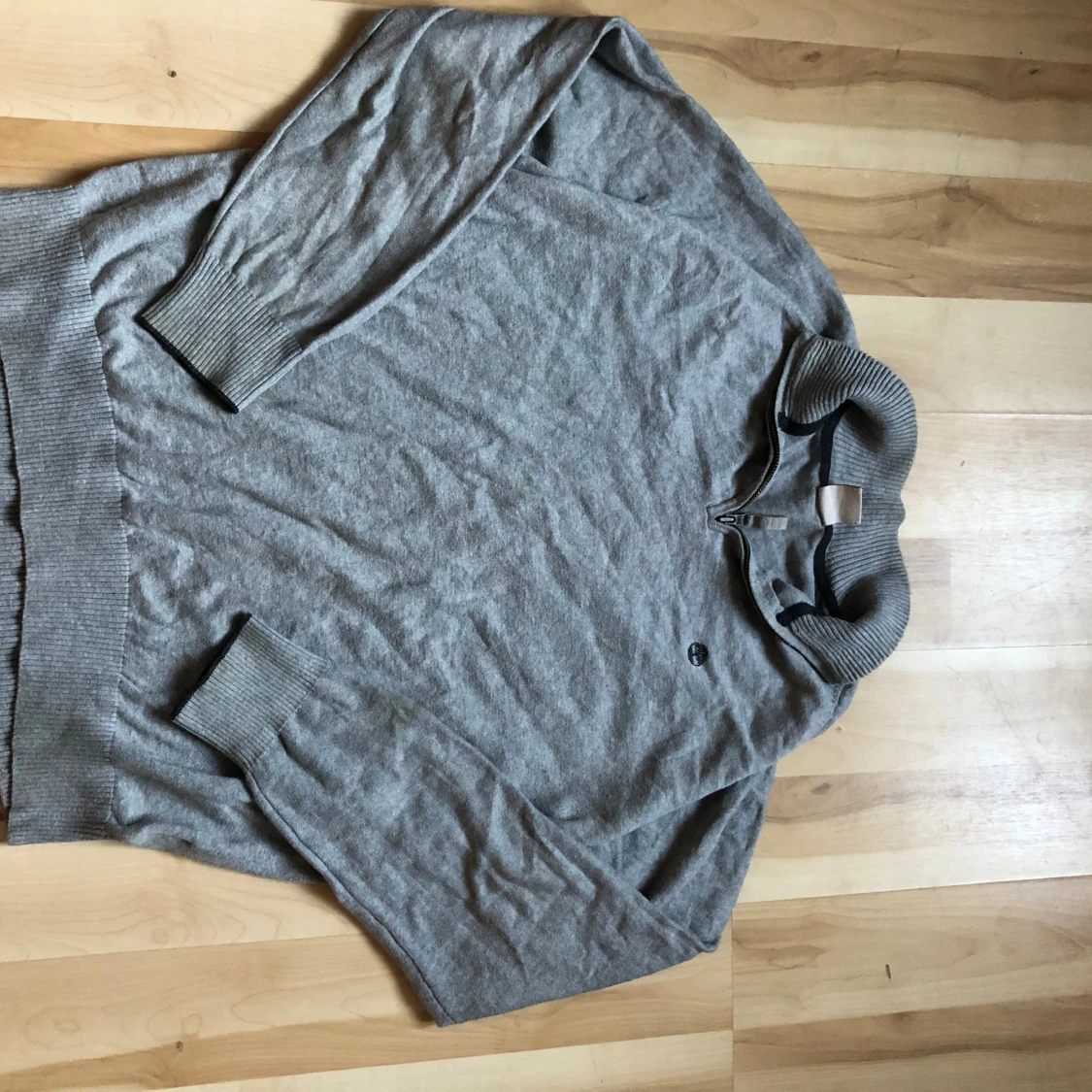 Grå half zip tröja från Timberland - 2