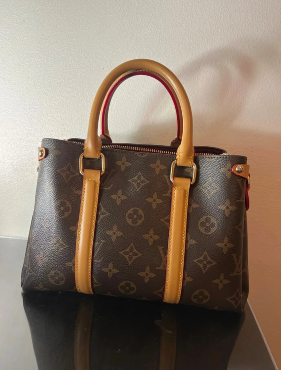 Brun Monogram handväska