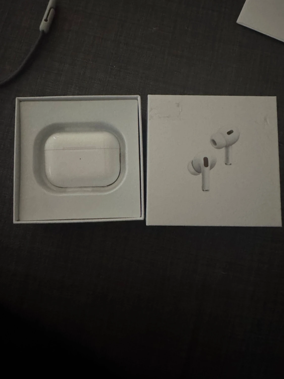 Vita trådlösa in-ear hörlurar - 2