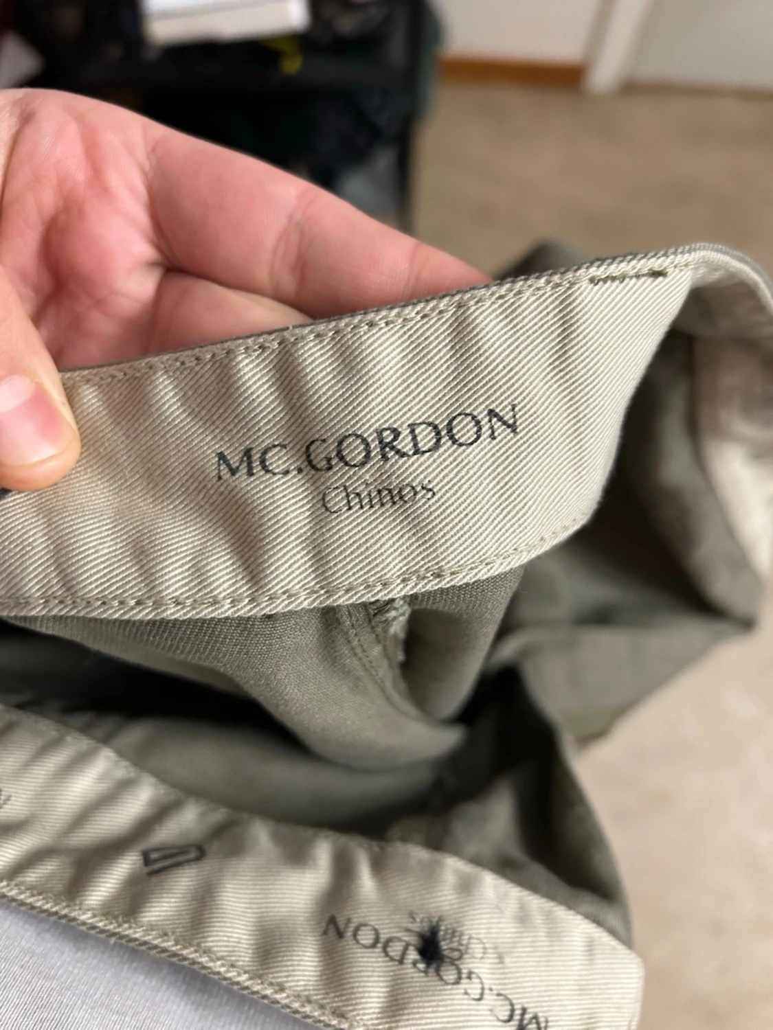 Gröna cargopants med raka ben - 3