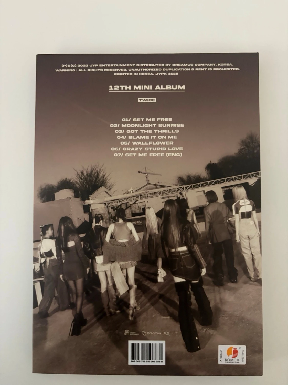 TWICE Ready To Be album med fotokort - 3