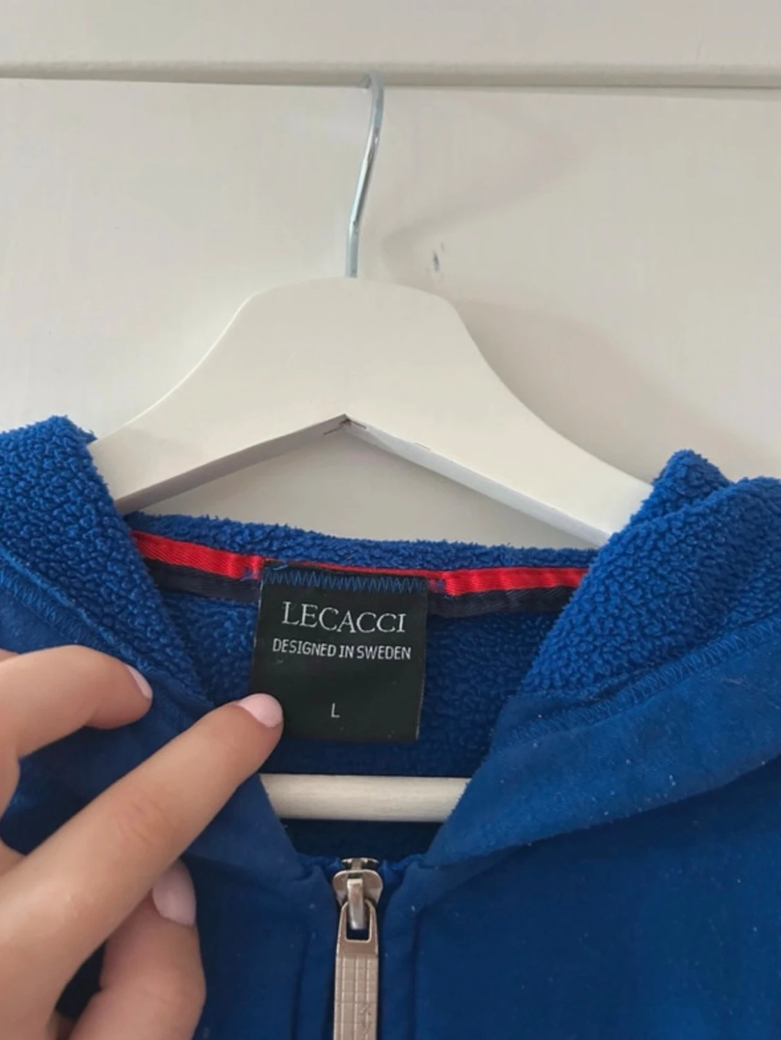 Blå hoodie från LECACCI - 3