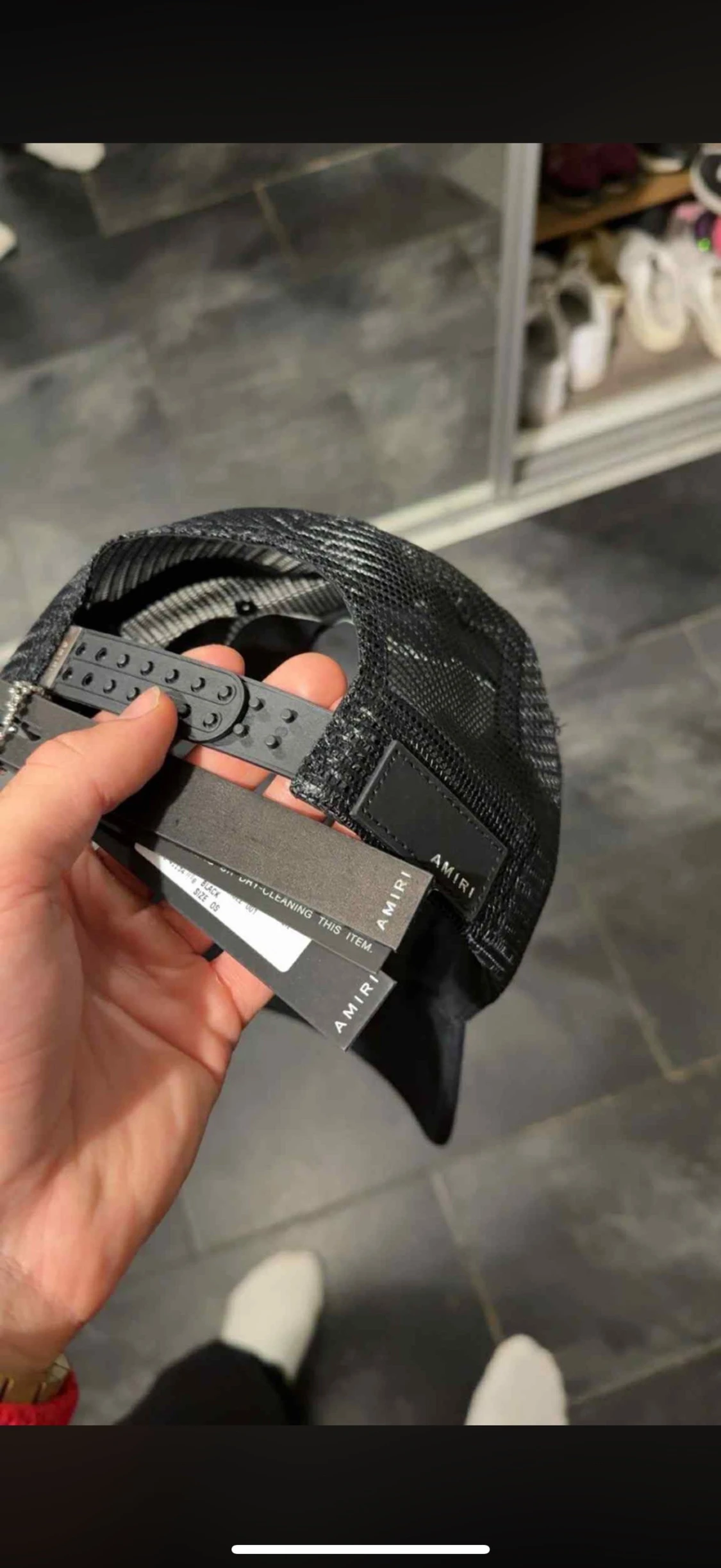 Amiri bandana rabbit trucker hat - 1