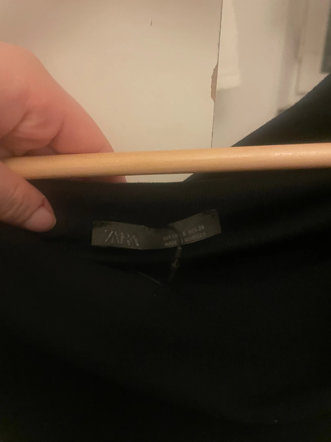 Svart långärmad topp från Zara - 2