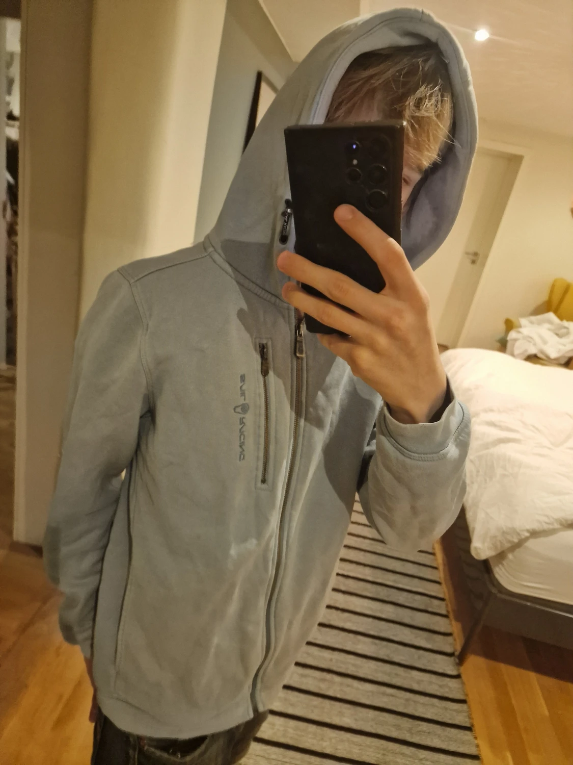 Ljusblå Sail Racing hoodie - 6