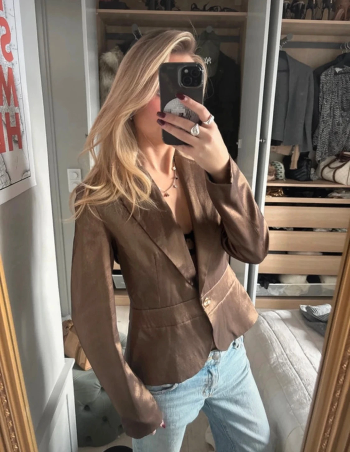 Brun kavaj/jacka - 1