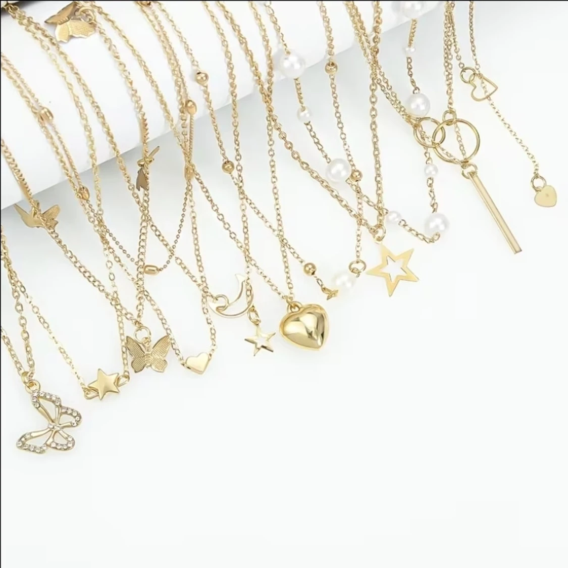 Necklace - Set of 11 different styles - 4