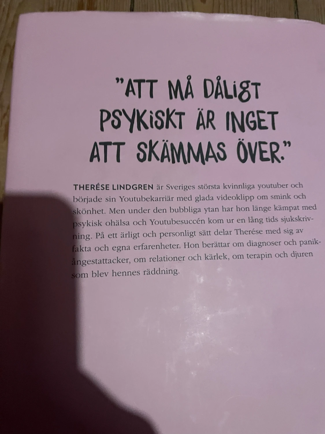 Ibland mår jag inte så bra av Therese Lindgren - 1