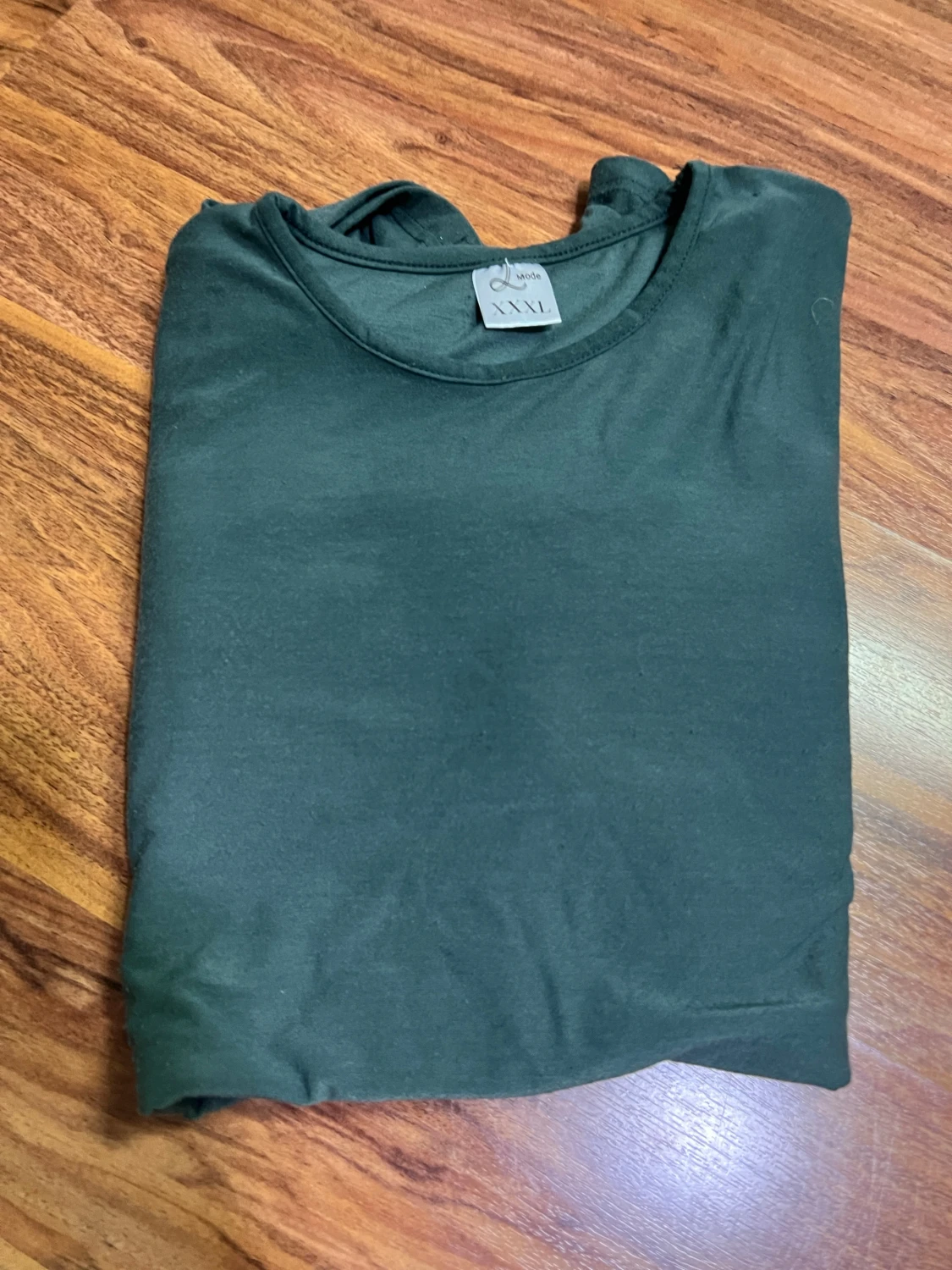 Mörkgrön långärmad tröja med fiskmotiv - 2