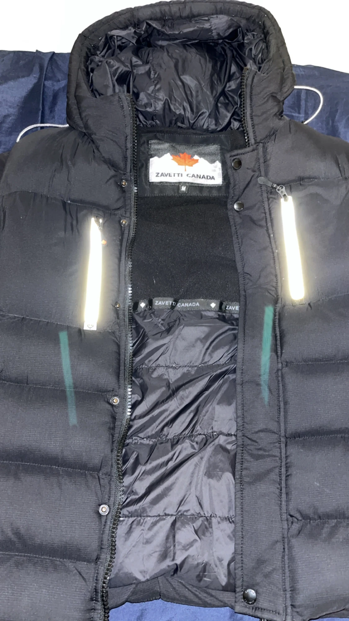 Svart pufferjacka från Zavetti Canada - 4
