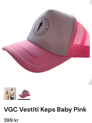 Vestiti keps baby pink - Snygg keps från vongreven closest, köpte den för 499 säljer för 280🩷🤍