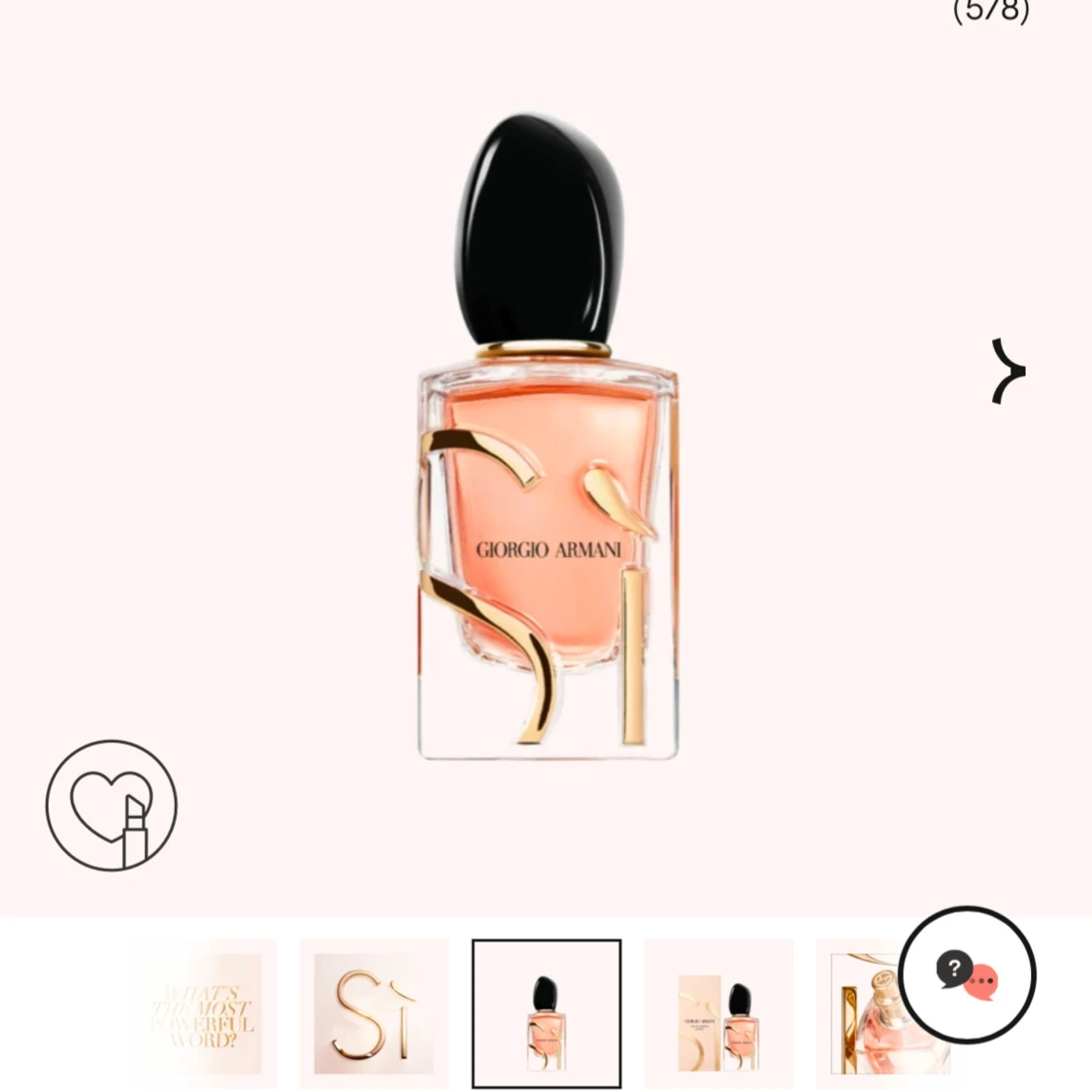 Parfym Sì från Giorgio Armani