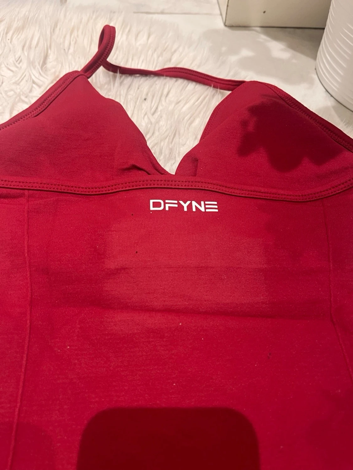 Rött seamless set från DYFNE - 4