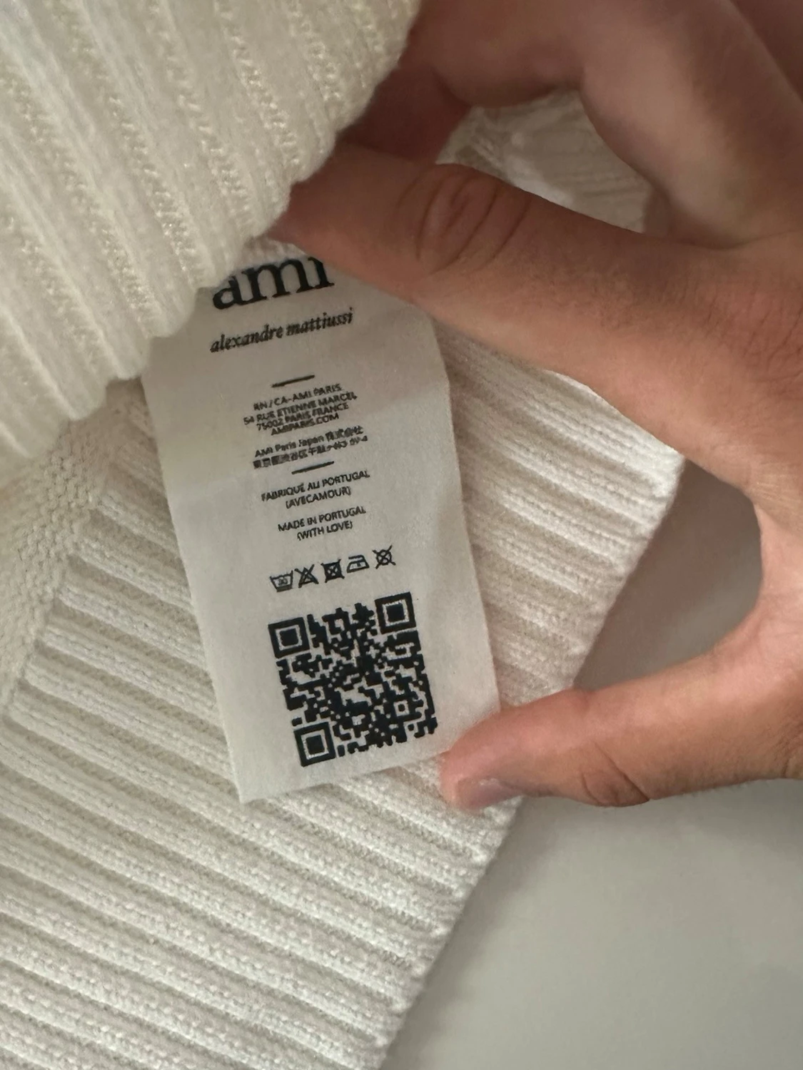 Vit Ami sweatshirt S - 4