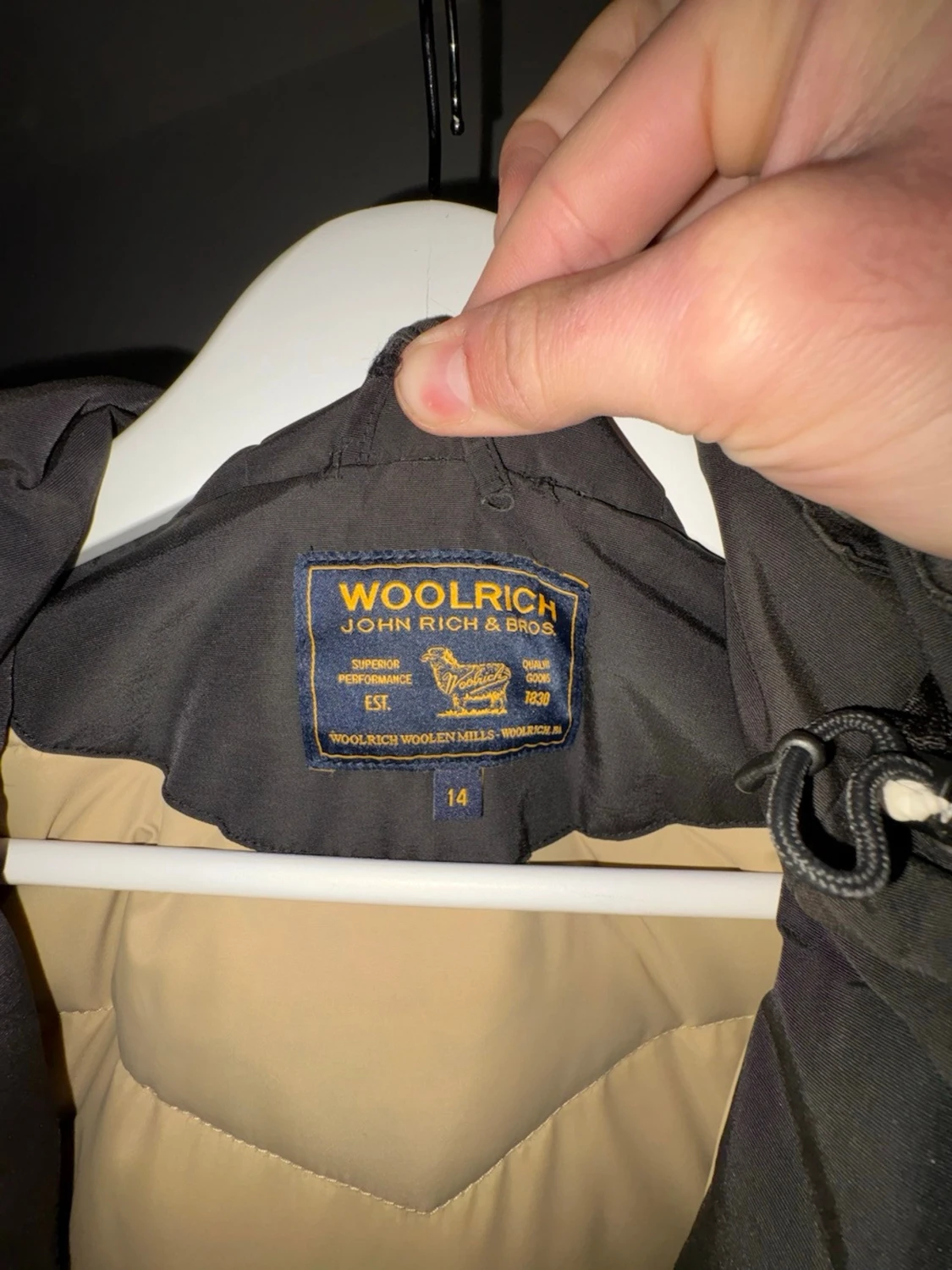  Woolrich Down Parka Jacket - 1